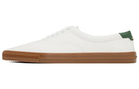 SAINT LAURENT Low-Top Stylish Skateboarding Shoes Men's White Green