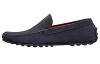 HERMES Come Casual Single Shoes Men's Deep Denim