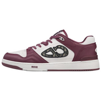 DIOR B57 Low-Top Skateboard Shoes Unisex Burgundy