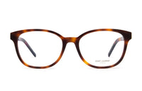 SAINT LAURENT Plate Frame Square Optical Glasses Women's