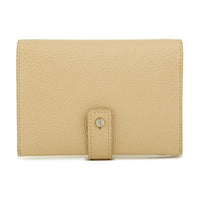 SAINT LAURENT SAC DE JOUR Leather Wallet Women's Nude Pink