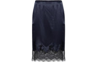 SAINT LAURENT Lace trim Knee length Skirt