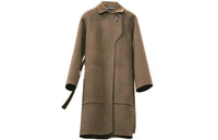 HERMES Velvet Jackets Women's Tundra Green