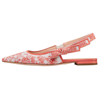 DIOR J'Adior Casual Single Shoes Women's Coral Red