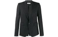 SAINT LAURENT Metallic Stripes Blazer