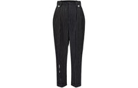 LOUIS VUITTON Tailored Pinstripe Carrot Pants
