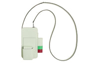 HERMES Hermèsway Epsom Leather Cell Phone Pouch Women's Light Green & Comic Green & Burgundy