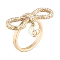 DIOR Resin Rings Women's Champagne