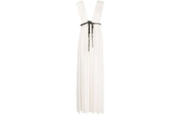 SAINT LAURENT Sleeveless Dresses Women's White