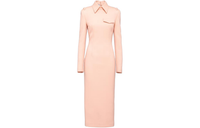 PRADA FW23 Long-Sleeved Dresses Women's Pink