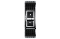 CHANEL Wrist Watch Quartz Movement Ceramic Stainless Steel Strap Black Dial Women's Watch