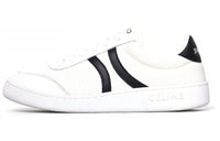 CELINE Low Top Stylish Skateboarding Shoes Women's White Black