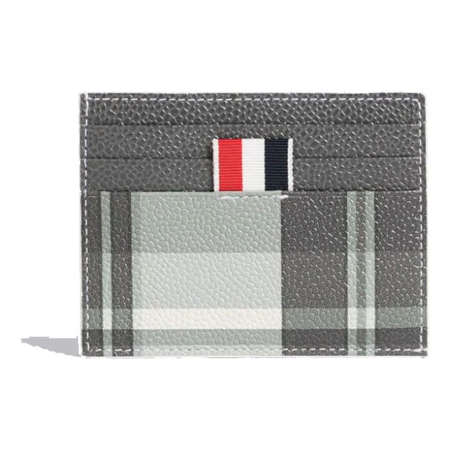 THOM BROWNE Card Holder 'Grey White' MAW220AL0041980