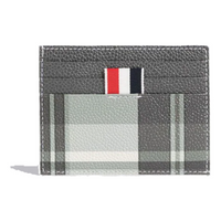 THOM BROWNE Card Holder 'Grey White' MAW220AL0041980
