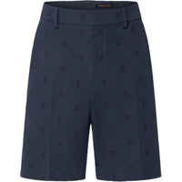 LOUIS VUITTON Lv Blason Cotton Chino Shorts