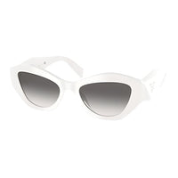 PRADA Cat Eye Sunglasses Unisex White