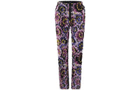 LOUIS VUITTON Floral Jacquard Smocked Zipper Pants