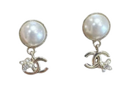 CHANEL Clip-On Earrings Women's