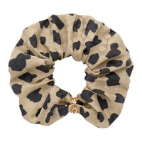 SAINT LAURENT Mulberry Silk, Metal Hair Tie Unisex Brown