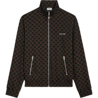 CELINE Tracksuit Jacket In Monogram Jersey