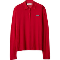 MIU MIU SS25 Polo Shirt Women's Red