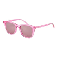 SAINT LAURENT Acetate Square Sunglasses Women's Pink