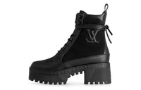 LOUIS VUITTON Laureate Short Martin Boot Women's Black