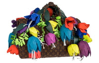 LOUIS VUITTON Keepall Bouquet Bandouliere 50 Brown/Multicolor