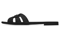 SAINT LAURENT Tribute Slip On Sandals Women's