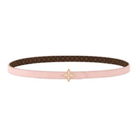 LOUIS VUITTON Lv Mini Flowergram15mm Reversible Belt