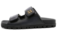 MIU MIU Slide Slippers Women's Black