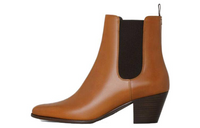 CELINE Saint Germain Short Chelsea Boots 5.5cm Women's Brown