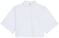 CELINE Crop Tops Women's White