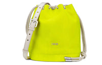 DIOR Canvas Handbag Mini Men's Fluorescent Yellow