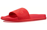LOUIS VUITTON Waterfront Abrasion-Resistant Slide Slippers Men's Red