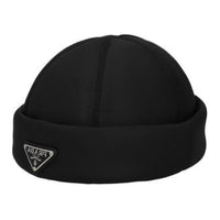 PRADA Polyamide Beanies Women's Black