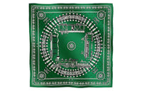 HERMES Silk Scarves Women's Green