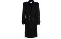 SAINT LAURENT FW21 Coat Unisex Black