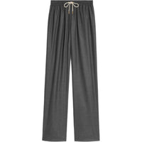 CELINE Knitted Sweatpants Women's Gray Black