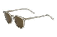 SAINT LAURENT Acetate Nylon Butterfly Sunglasses Women's Transparent
