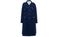 MIU MIU Coats Women's Blue