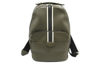 LOUIS VUITTON Anton Leather Backpack Regular Men's Olive Green