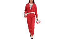 CHANEL Jumpsuits Women's Red