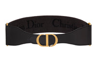DIOR Leather Belts Women's Black