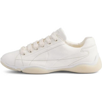 PRADA Low Top Casual Shoes Women's Light Beige