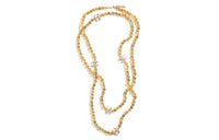 CHANEL Necklaces Women's Orange
