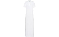 PRADA Short-Sleeved Dresses Women's White