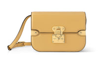 LOUIS VUITTON Cow Leather Crossbody Bag, Shoulder Bag Women's Yellow