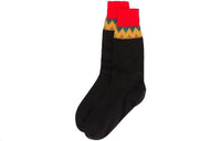 PRADA FW23 Mid Calf Socks Women's 1 Pack Black