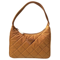 PRADA Nylon Shoulder Bag Women's Brown